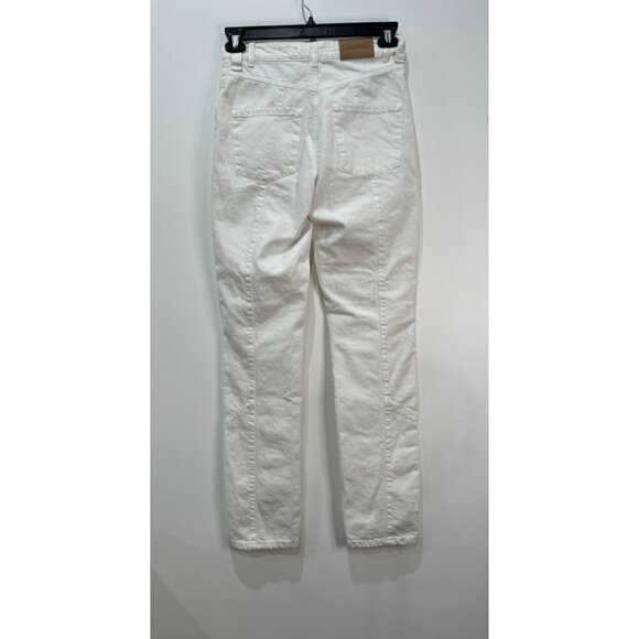 NWTD Retrofete Size 27 Taylor Jeans in White MSRP $345 - Picture 11 of 15